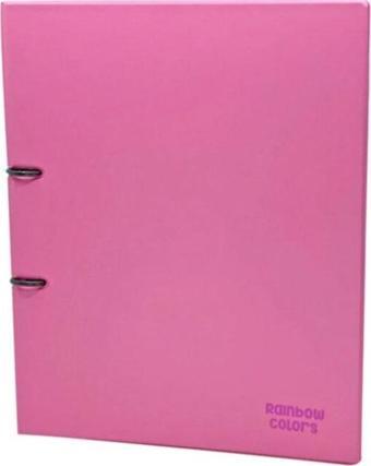 Önder Raınbow Colors 2 Halkalı Pvc Pembe