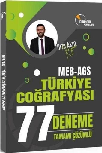 MEB AGS Türkiye Coğrafyası 77 Deneme Doktrin Yayınları - Doktrin Yayınları