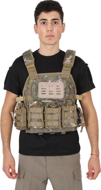 Single Sword Kasırga Tactical Balistik Plaka Takılabilen Açık Cepli Hücum Yeleği