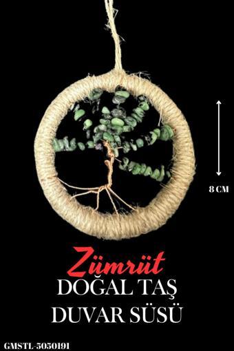 Sertifikalı Zümrüt Doğal Taş El Yapımı Duvar Süsü & Araba Süsü & Kapı Süsü