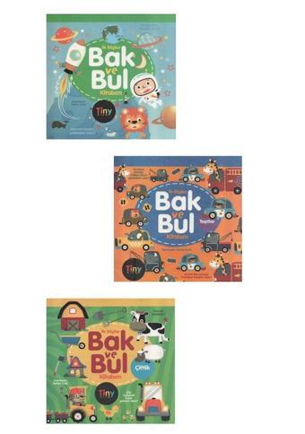 İlk Bilgiler Bak Ve Bul Kitabı-3 Kitap Set