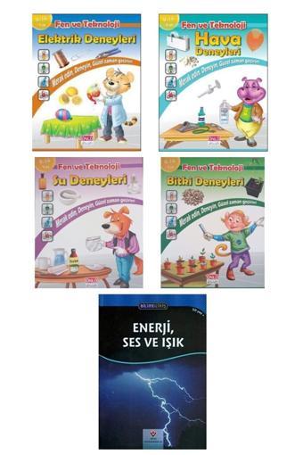 Fen Ve Teknoloji Deneyler Serisi-5 Kitap Set - Ünlü Yayınları