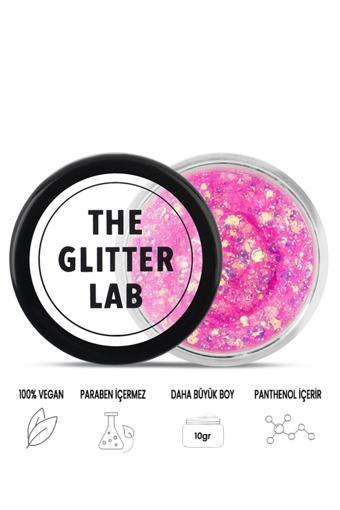 The Glitter Lab Jel Formlu Parlak Glitter  Holy Pink