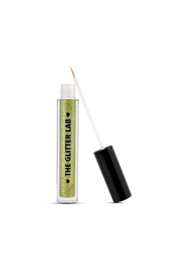 The Glitter Lab Simli Likit Eyeliner | Dazzling Liner - Shameless Pistachio