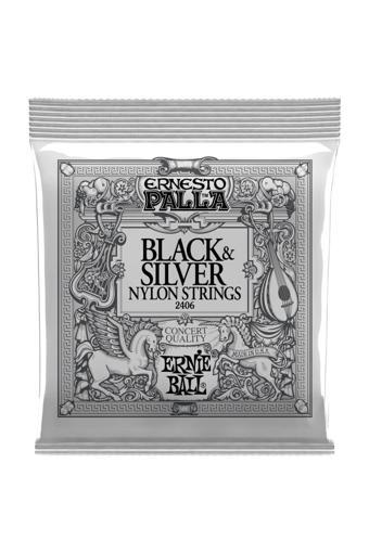 Ernie Ball P02406 Ernesto Siyah Misina Takım Tel Klasik Gitar Teli