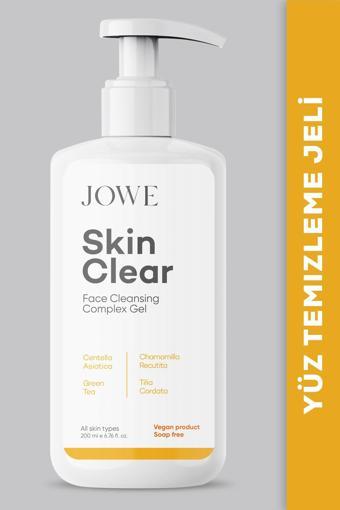 Jowe Sabun Içermeyen Skin Clear Yüz Temizleme Jeli 200 Ml