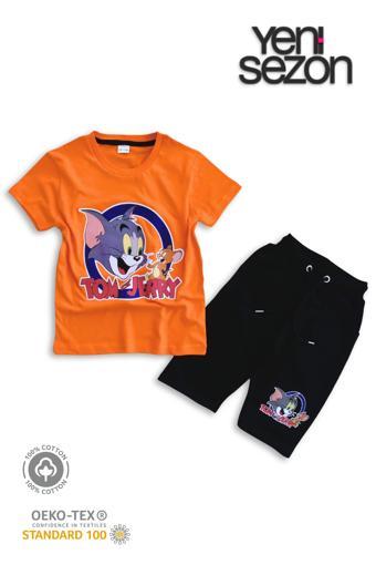 Triliya Pamuklu Unisex Çocuk Kapri Takımı (Cepli & Kordonlu, 3-12 Yaş)