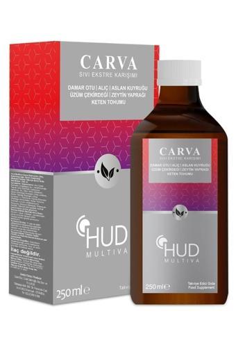 Hud Multiva Carva / Alıç, Üzüm Çekirdeği, Damar Otu, Keten Tohumu Takviye Edici Gıda 250 Ml