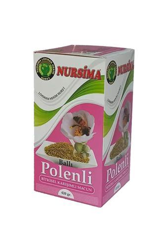 Nursima  Ballı Polenli Bitkisel Karışımlı Macun 420 Gr