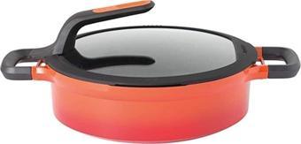 Berghoff Gem Stay Cool Soft Orange Pilav Tenceresi 28 Cm 8501038