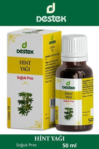 Destek Hint Yağı Soğuk Pres 50 Ml