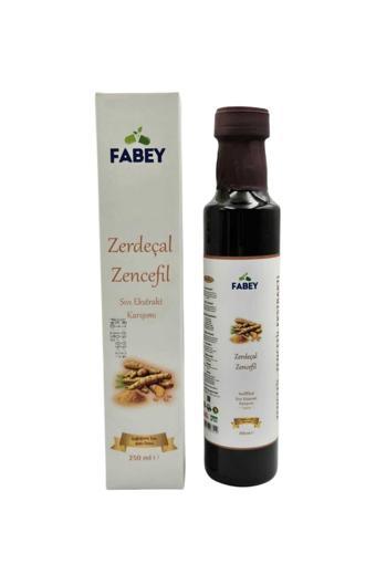 Fabey Zerdeçal & Zencefil Sıvı Ekstrakt Karışımı 250Ml