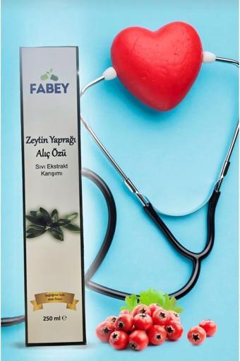 Fabey Zeytin Yaprağı & Alıç Özü Sıvı Ekstrakt Karışımı 250Ml X2 Adet