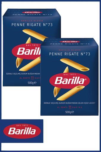 Barilla Kalem (Penne Rigate) Makarna 500 Gr * 2 Adet
