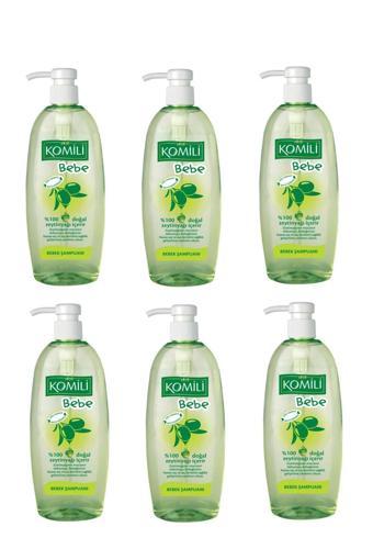Komili Bebe Şampuan 750 Ml. Doğal Zeytinyağlı (6'Lı)