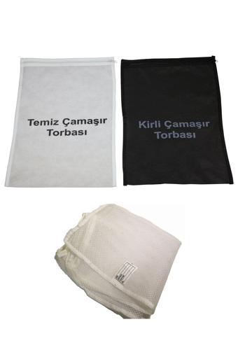 Asker Kolisi Kirli Temiz Çamaşır Torbası Ve Çamaşır Filesi - Asker Malzemesi