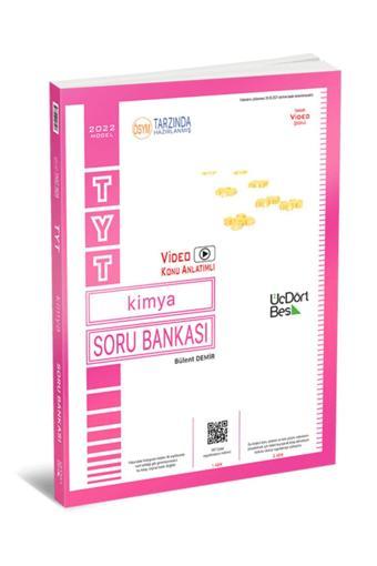 Üçdörtbeş Yayınları Güncel Tyt Kimya Soru Bankası - Üç Dört Beş Yayınları