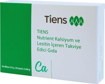 Tiens Nutrient Kalsiyum Lesitin İçeren Takviye Edici Gıda