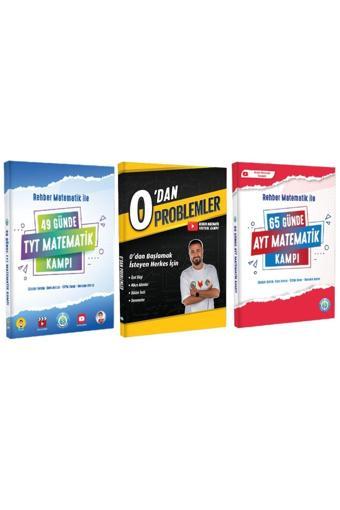 Rehber Matematik Yayınları 49 Günde Tyt Matematik Kampı - 65 Günde Ayt Matematik Kampı - 0'Dan Problemler - Rehber Matematik