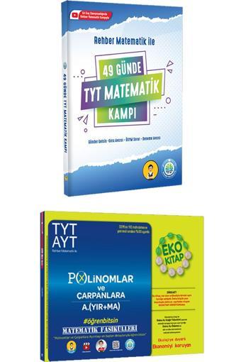 Rehber Matematik Yayınları 49 Günde Tyt Matematik Kampı - Tonguç Tyt Ayt Polinomlar Ve Çarpanlara Ayırma Eko - Rehber Matematik