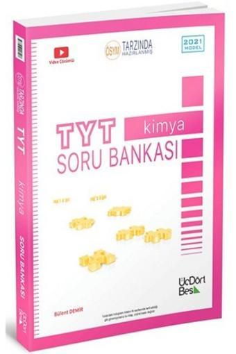 Üç Dört Beş Yayıncılık 2021 Tyt Kimya Soru Bankası - Üç Dört Beş Yayınları