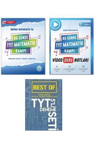 Rehber Matematik Yayınları 49 Günde Tyt Matematik Kampı Ve 49 Günde Tyt Matematik Video Ders Notları (2023-2024 Günellenmiş) - Rehber Matematik