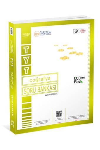 Üçdörtbeş Yayınları * Yeni Baskı* 345 Yayınları Tyt Coğrafya Soru Bankası - Üç Dört Beş Yayınları