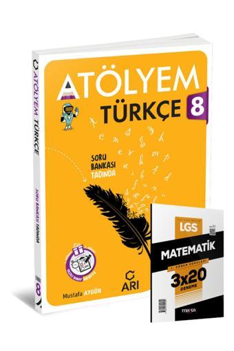 Arı Lgs 8. Sınıf Türkçe Atölyem Soru Bankası (2024 Baskı) - Arı