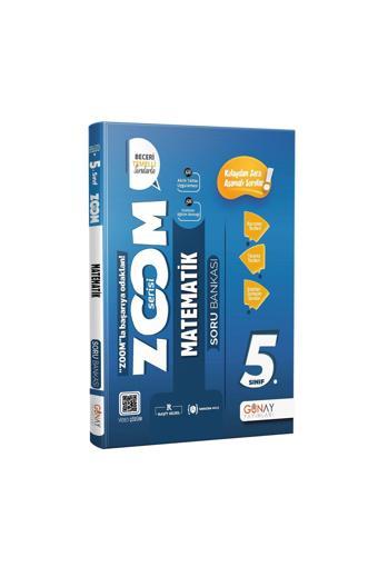 Günay Yayınları Yeni Müf. 5. Sınıf Matematik Zoom Serisi Soru Bankası Güncel - Günay Yayınları