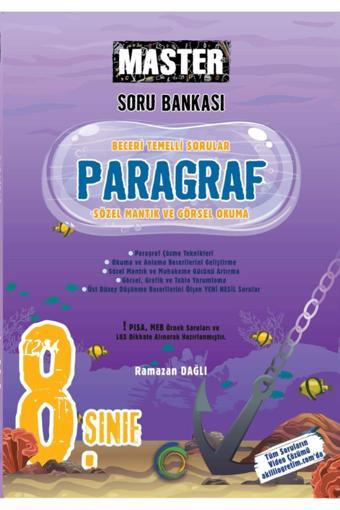 Okyanus Yayınları 8.Sınıf Master Paragraf Soru Bankası 2024/25 Dönemi - Okyanus Yayıncılık