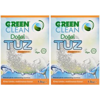 Green Clean Bulaşık Makinası Tuz 1,5 kg 2'li Set