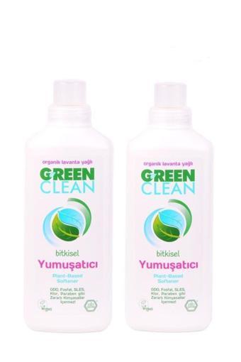 Green Clean Organik Lavanta Yağlı Bitkisel Yumuşatıcı 1000 ml 2 Li