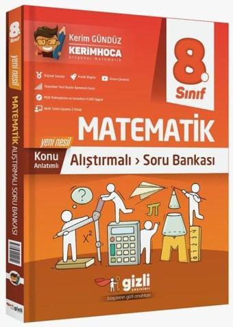 8.Sınıf Matematik Konu Anlatımlı Soru Bankası - Kolektif  - Gizli Yayınları