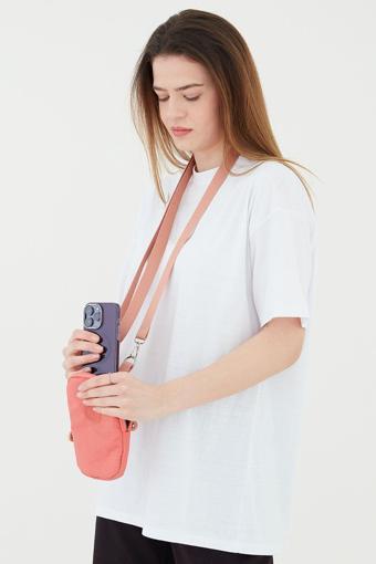 Rosso Collina Unisex Çapraz Çanta Fermuarlı 2 Bölmeli Ayarlanabilir Askılı Telefonluk U:20 E:12 G:5