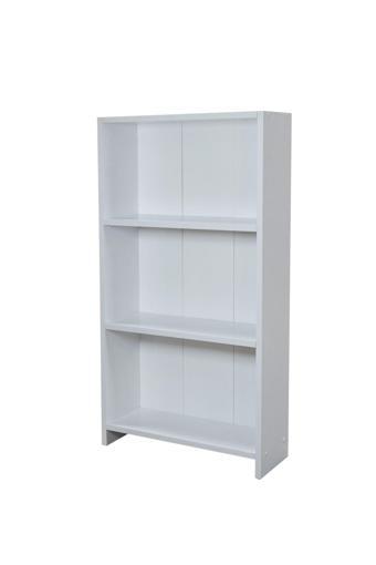 Alesta Life 3 Raflı Kitaplık / 3 Gözlü Kitaplık - Beyaz 56x20x108 cm