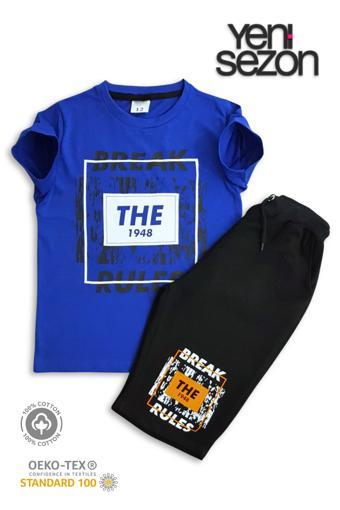 Triliya Pamuklu Unisex Çocuk Kapri Takımı (Cepli & Kordonlu, 3-12 Yaş)