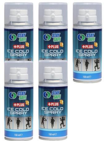 Stay Safe Soğutucu Sprey 150 ml 5 Adet