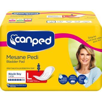 Canped Hasta Bezi Mesane Pedi L Beden Yoğun 10x5 50 Adet
