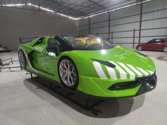 Ocean Marine Ocean Lambo Jetcar Green