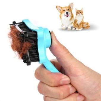 Büro Ev Evcil Hayvanı için Kedi Köpek Tüy Toplayıcı Otomatik Tuşlu Tarak