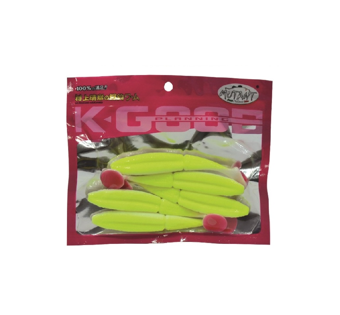 Mutant 3536 Nikko Soft 11.5cm Levrek Silikonu 5.li Paket Suni Yem Renk 01