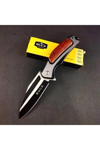 Buck Cakistore Buck Ahşap Kabze Kamp Çakısı