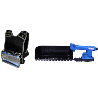 DAKKIN D30 36V 7.8Ah 750W 30cm 8 ile 10sa 3.9kg Akülü Çay Toplama Makinesi