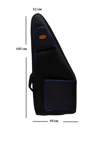 Donizetti Profesyonel Ultra Koruma 1. Sınıf Su Geçirmez 20 Mm Pedli Kanun Gigbag Kılıfı Taşıma Çantası