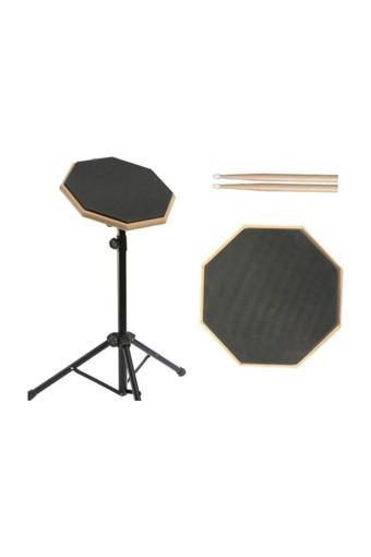 Donizetti Bateri Davul Drum Pratik Çalışma Pedi Ve Standı + Baget 
