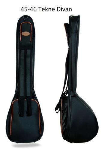 Donizetti 45-46 Tekne Uzun Sap Divan Bağlama Saz Kılıfı Taşıma Çantası Gigbag Softcase