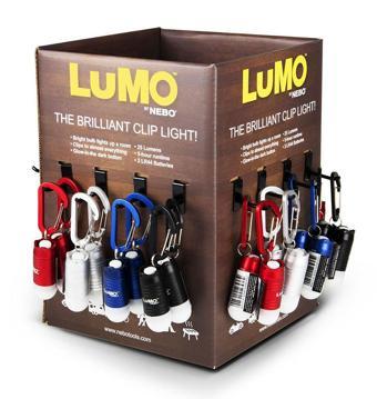 Nebo 6095 Lumo Klipsli 25 Lümen Led Fener Anahtarlık 48li Stand