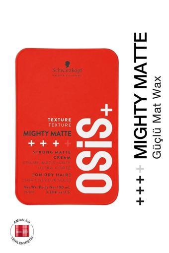 Mighty Matte Güçlü Tutucu Saç Şekillendirici Mat Wax 100ml