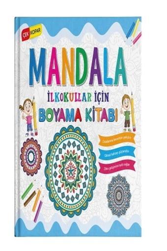 Mavi Boncuk İlkokullar İçin Mandala Boyama Kitabı