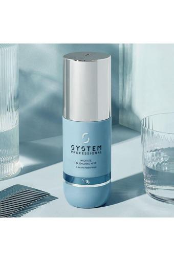 System Professional Hydrate Quenching Mist Kuru Saçlar İçin Nemlendirici Saç Spreyi 125 mlSED4